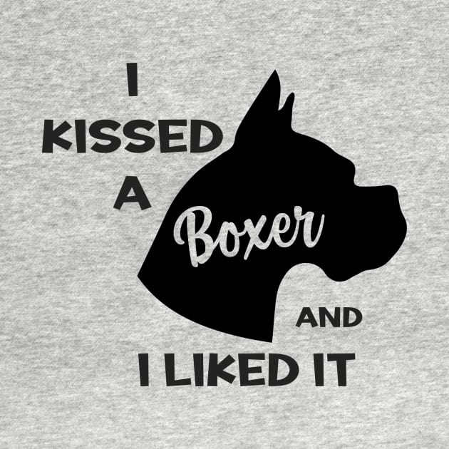 I KISSED A BOXER T-SHIRT by Boxer Lovers Rescue